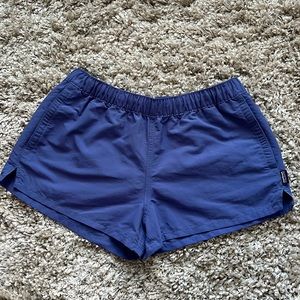Patagonia Barely Baggies Shorts Blue Size Small